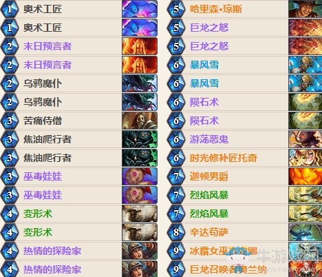 《爐石傳說》女巫森林時光法卡組推薦