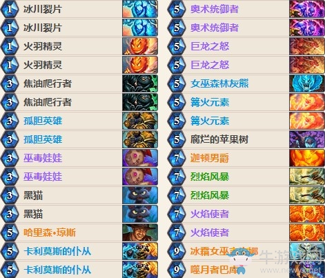 《爐石傳說(shuō)》女巫森林黑貓奇數(shù)法卡組推薦