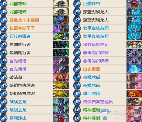 《爐石傳說》標準亂斗競技場牧師卡組推薦