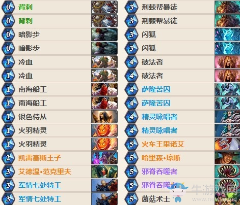 《爐石傳說》標準亂斗競技場盜賊卡組推薦