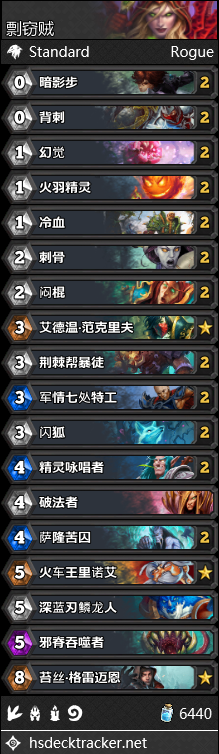 《爐石傳說》女巫森林月初剽竊賊卡組推薦