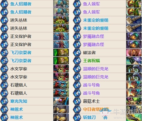 《爐石傳說》女巫森林Switch魚人騎卡組推薦