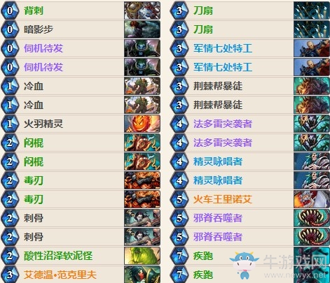 《爐石傳說》女巫森林冒小煙疾跑賊卡組推薦