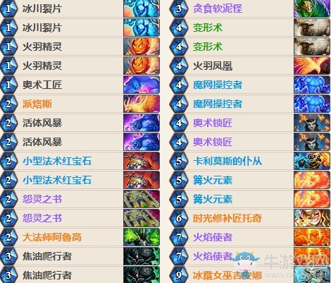 《爐石傳說》女巫森林托奇元素法卡組推薦