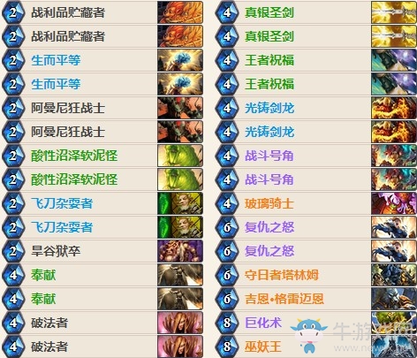 《爐石傳說》女巫森林大神偶數騎卡組推薦