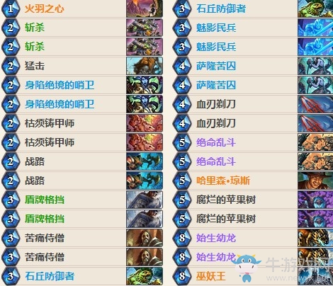 《爐石傳說》女巫森林晨星任務戰卡組推薦