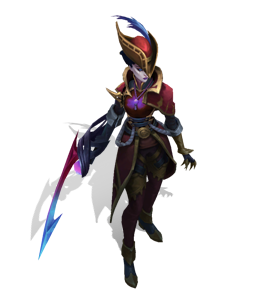 《LOL》黑暗之潮 黛安娜炫彩皮膚