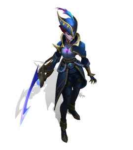 《LOL》黑暗之潮 黛安娜炫彩皮膚