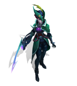 《LOL》黑暗之潮 黛安娜炫彩皮膚