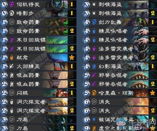 《爐石傳說》女巫森林主流弒君賊卡組推薦