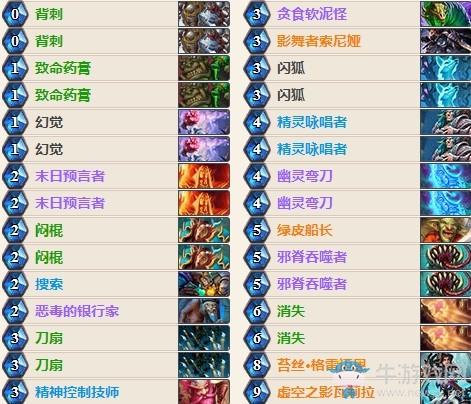 《爐石傳說》女巫森林伊藤誠幽靈苔絲賊卡組推薦