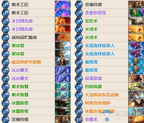 《爐石傳說》女巫森林新版本冰法卡組推薦