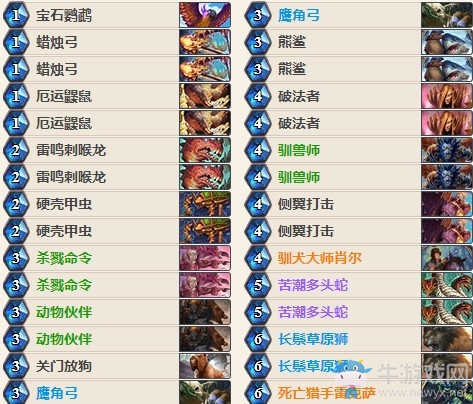 《爐石傳說》女巫森林大神中速獵卡組推薦