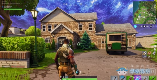 《堡壘之夜》海景別墅打法及資源介紹