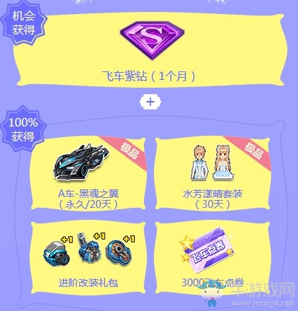 《QQ飛車(chē)》6月飛車(chē)幸運(yùn)星 永久A車(chē)已送達(dá)