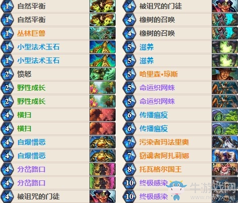 《爐石傳說》女巫森林任務(wù)換家德卡組推薦