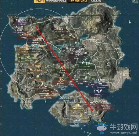 《絕地求生》PCPI中國(guó)區(qū)預(yù)選賽5月28日勝者組 XQ兩連雞成功晉級(jí)