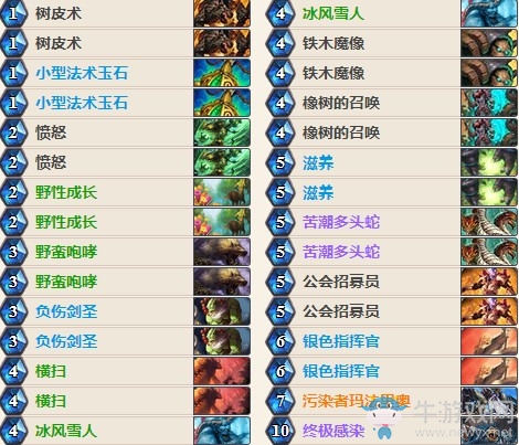 《爐石傳說(shuō)》女巫森林微調(diào)咆哮德卡組推薦