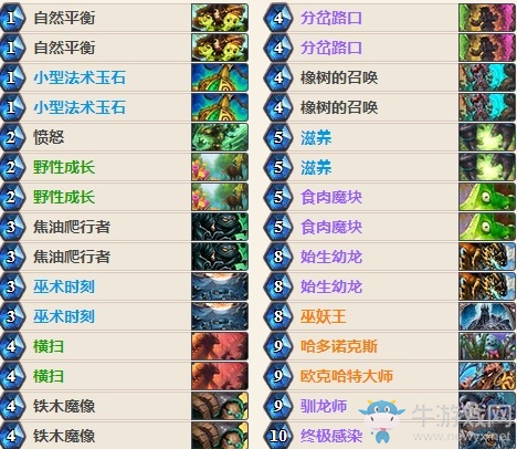 《爐石傳說》蘇州公開賽冠軍墻德卡組推薦