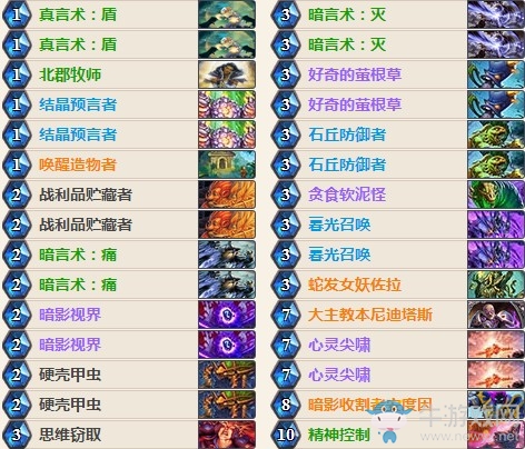 《爐石傳說》女巫森林大主教任務(wù)臟牧卡組推薦