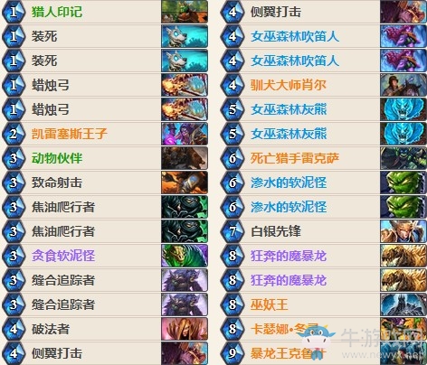 《爐石傳說》女巫森林招募獵傳說卡組推薦