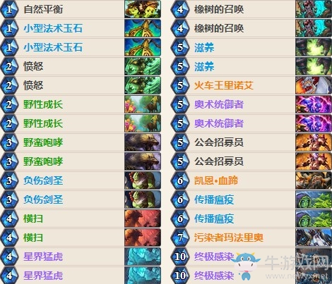 《爐石傳說》女巫森林晨星中速德卡組推薦