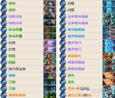 《爐石傳說》女巫森林濤妹苔絲賊主播卡組推薦