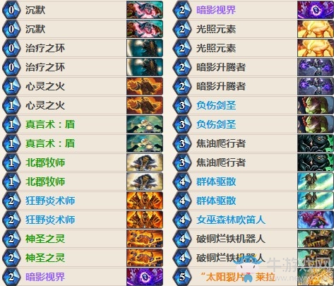 《爐石傳說》女巫森林劍圣心火牧卡組推薦