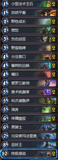 《爐石傳說》女巫森林變速咆哮德卡組推薦