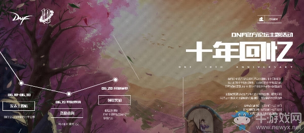 《DNF》十周年官方論壇活動 紀念稱號等你來拿