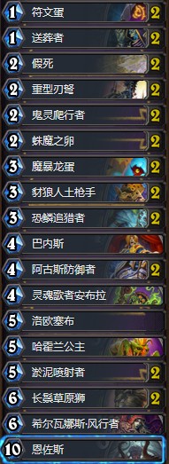 《爐石傳說》女巫森林狂野蛋蛋獵卡組推薦