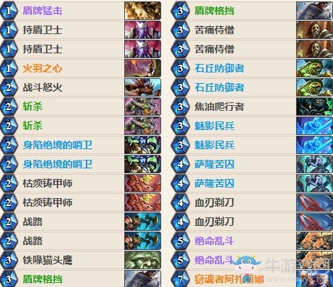 《爐石傳說》HCT夏季賽Rase任務(wù)戰(zhàn)卡組推薦