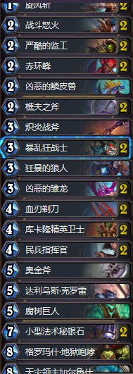 《爐石傳說》女巫森林中速突襲戰卡組推薦