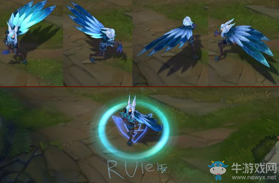 《LOL》逆羽 霞皮膚大全