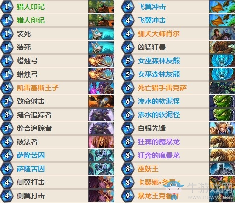 《爐石傳說》女巫森林炫風(fēng)大魔王招募獵卡組推薦