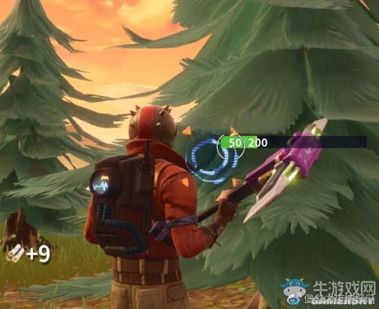 《堡壘之夜》鶴嘴鋤皮膚熒光棒測評