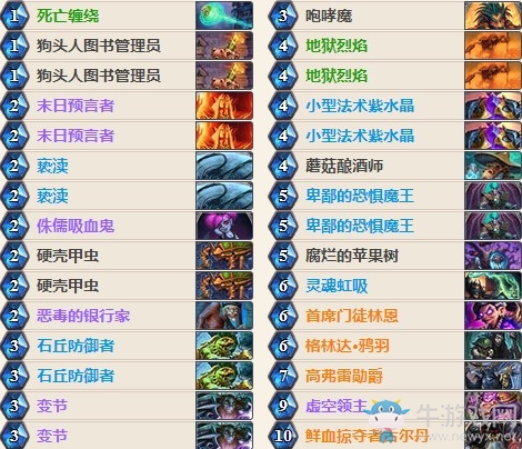 《爐石傳說》女巫森林傳說前百林恩控制術玩法