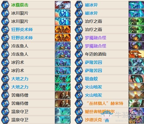 《爐石傳說》女巫森林魚人戰吼薩卡組推薦