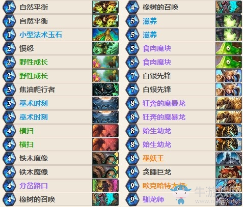 《爐石傳說》女巫森林魔塊招募沖鋒暴龍德卡組推薦