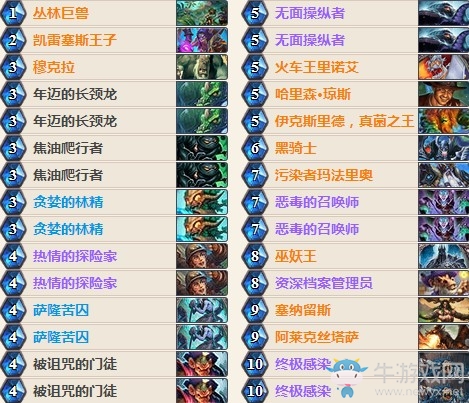 《爐石傳說》女巫森林土豪任務惡毒德卡組推薦