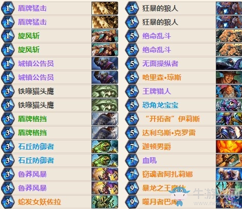 《爐石傳說》女巫森林奇數節奏戰卡組推薦