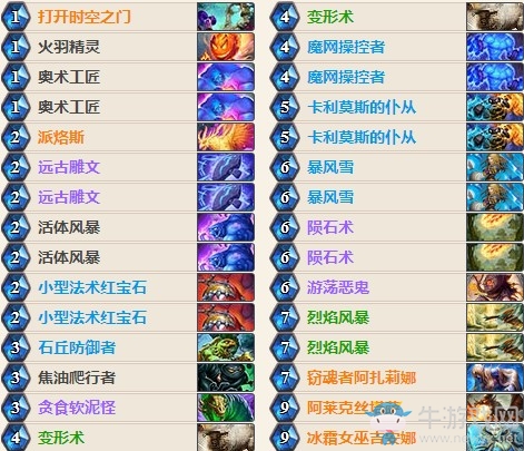 《爐石傳說》女巫森林奇跡元素法卡組推薦