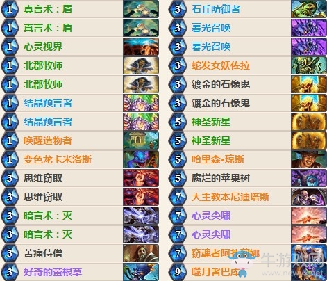 《爐石傳說》女巫森林奧義圣光牧卡組推薦