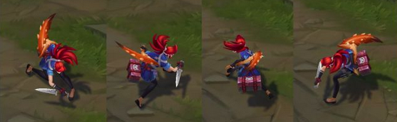 《LOL》刺身之拳 阿卡麗重做皮膚介紹