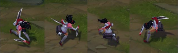 《LOL》足球寶貝 阿卡麗重做皮膚介紹