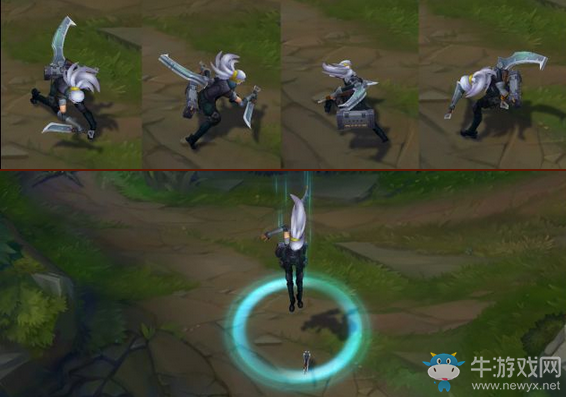 《LOL》銀色之牙 阿卡麗重做皮膚介紹