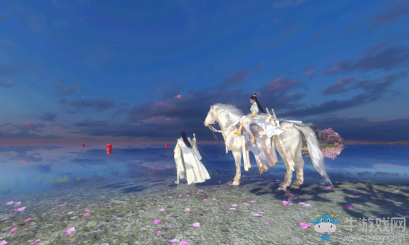 《逆水寒》情侶時裝云鶴曼舞外觀一覽