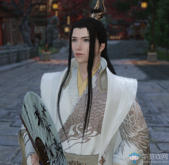 《逆水寒》情侶時裝云鶴清歌外觀一覽