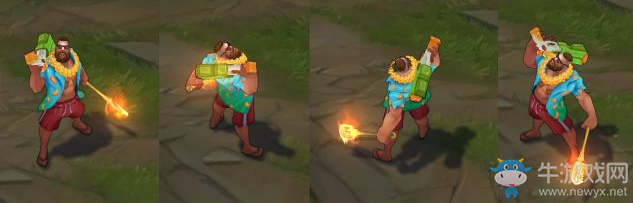 《LOL》泳池派對 普朗克皮膚介紹