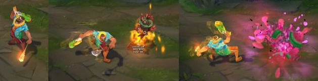 《LOL》泳池派對 普朗克皮膚介紹